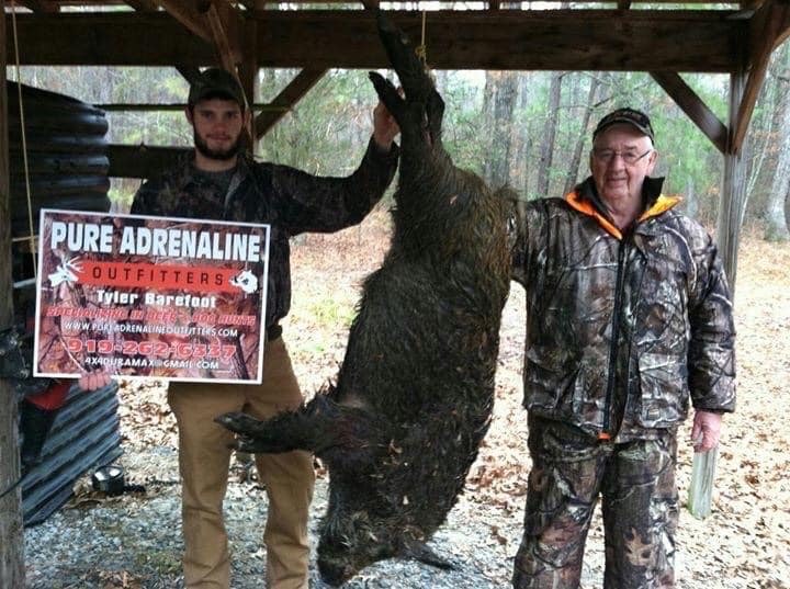 Pure Adrenaline Outfitters - Hog Hunting in NC